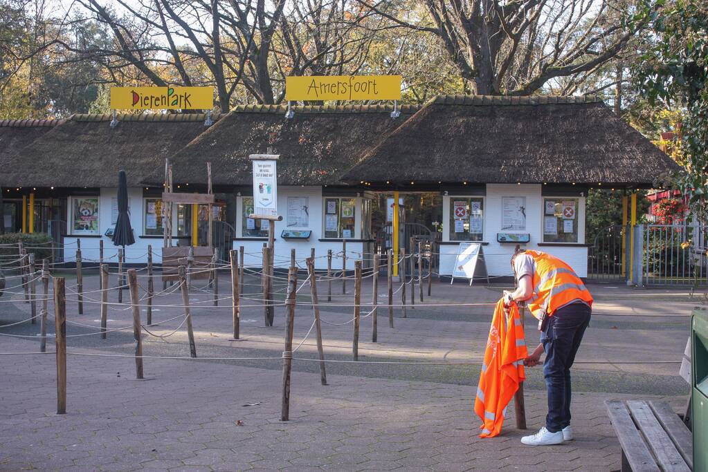 DierenPark Amersfoort ontruimd na gevaarlijke ontsnapping