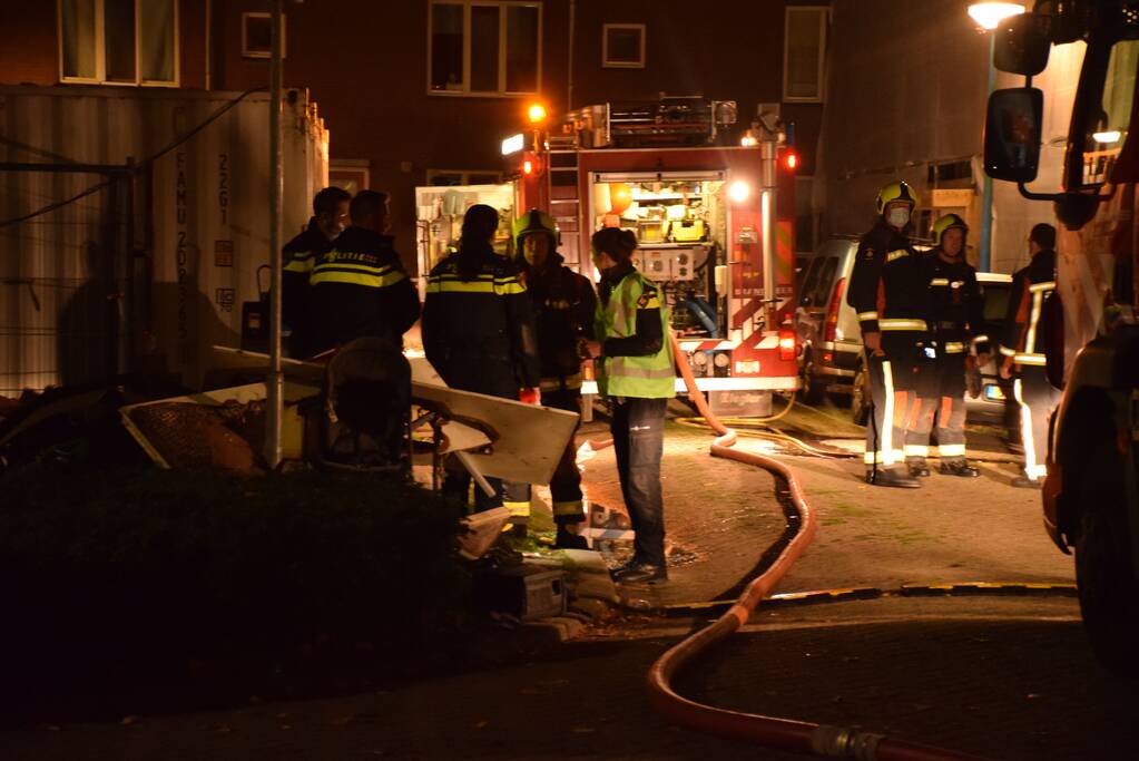 Brand in appartementencomplex