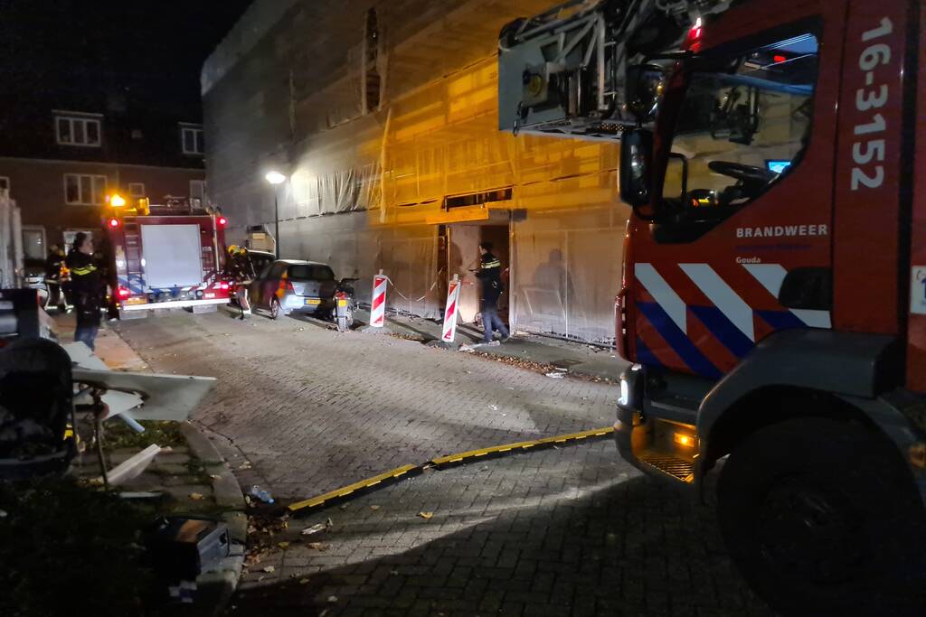 Brand in appartementencomplex