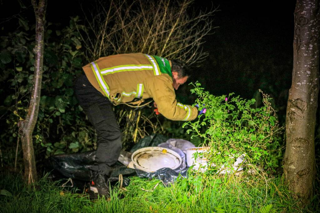 Onderzoek naar mogelijke drugsdumping