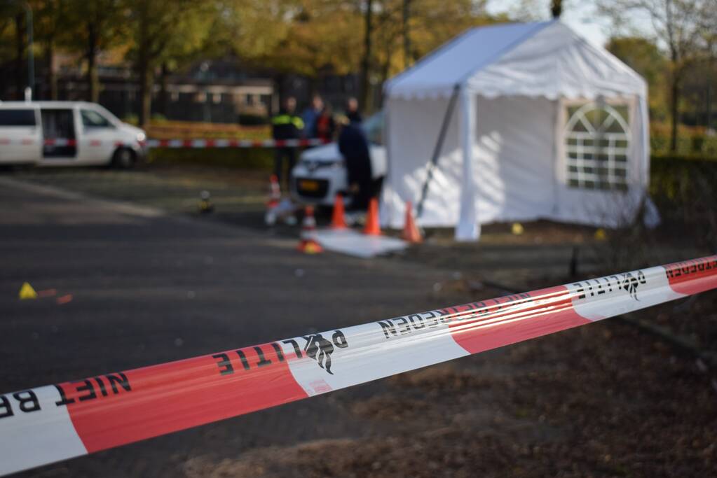 Corona-sneltestlocatie verwoest met zwaar vuurwerk