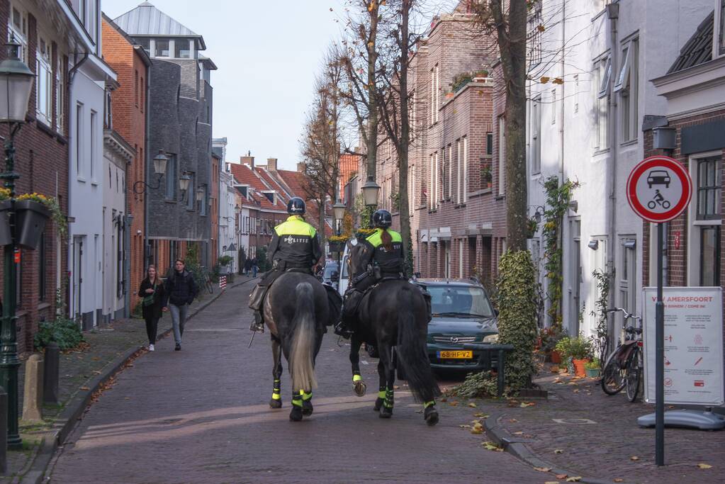 Demonstratie voor de vrijheid bij Onze Lieve Vrouwetoren