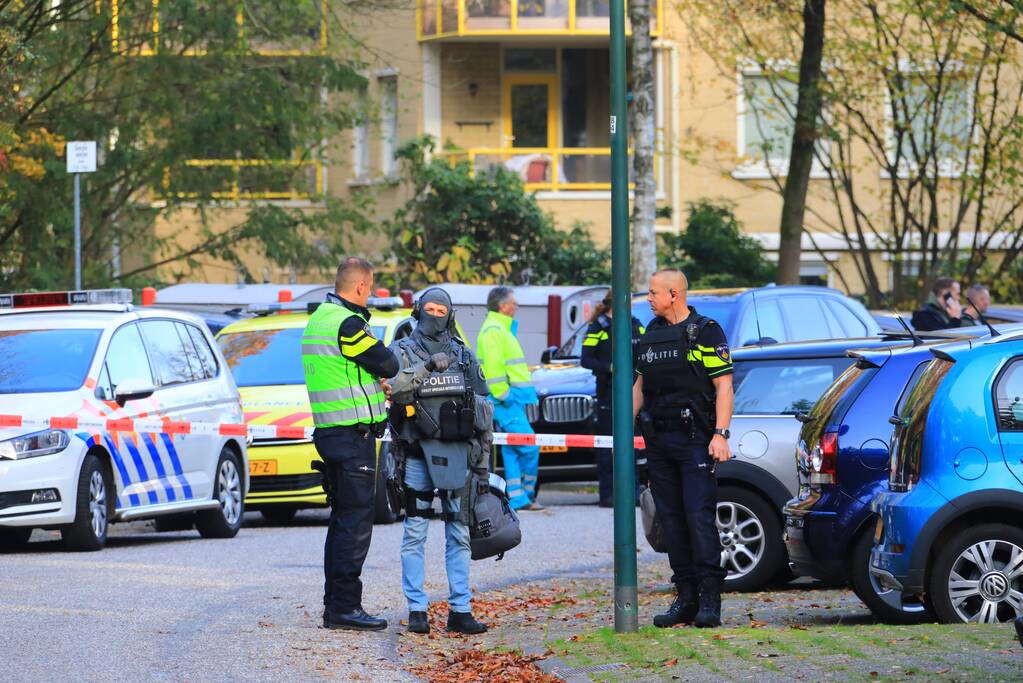 Arrestatieteam valt binnen bij persoon met verward gedrag