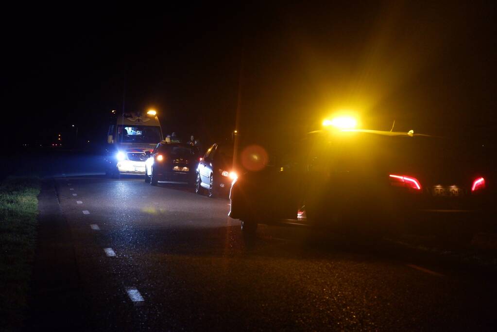 Fietser gewond na aanrijding met auto