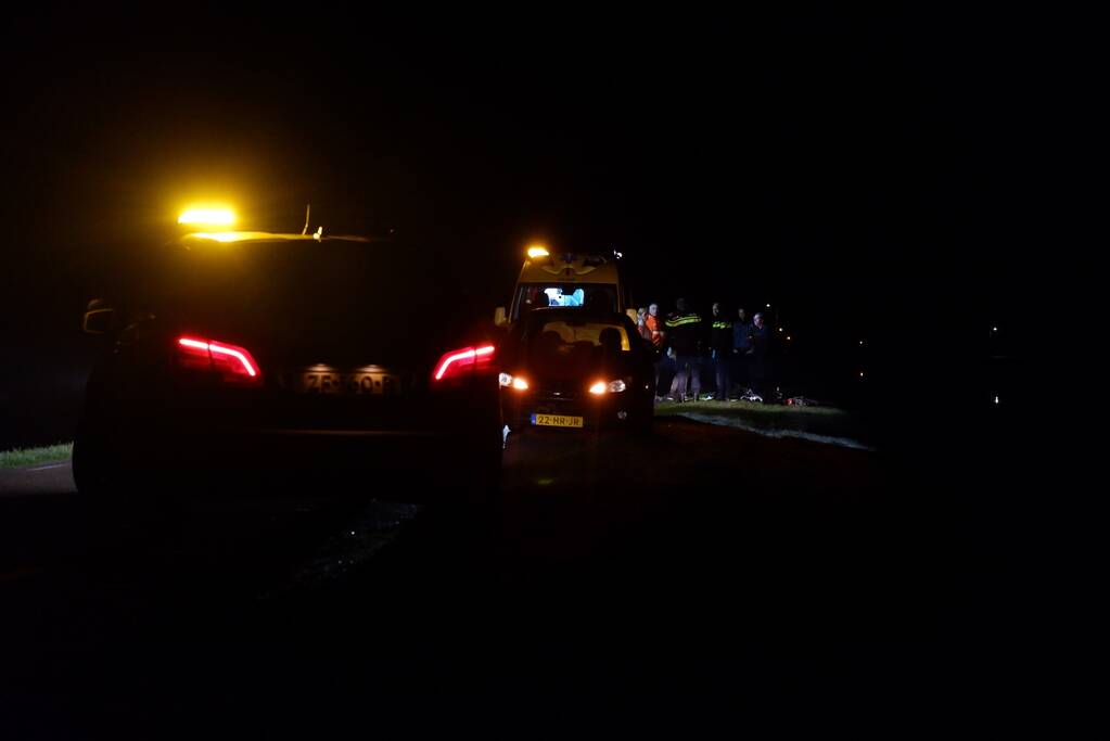 Fietser gewond na aanrijding met auto