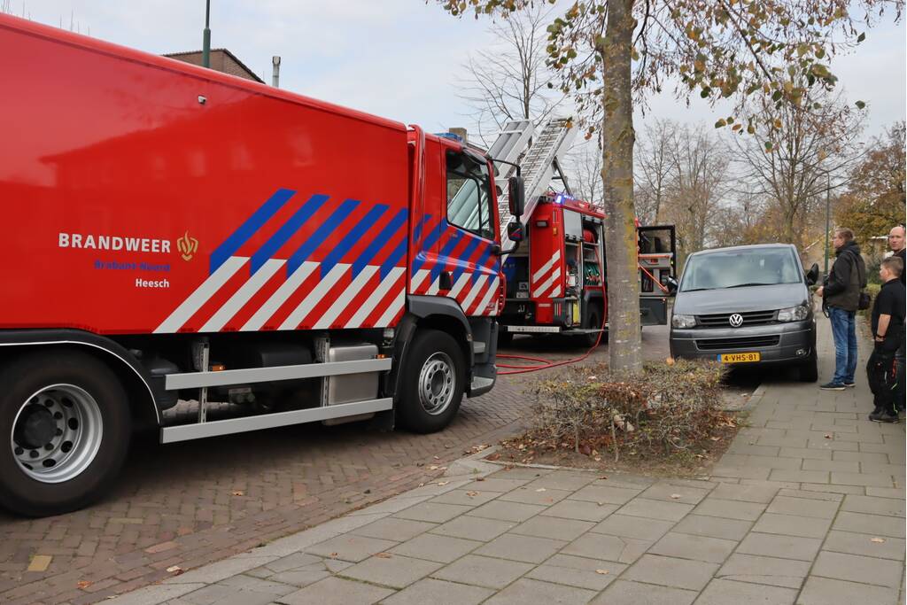 Grote schade na brand in garagebox
