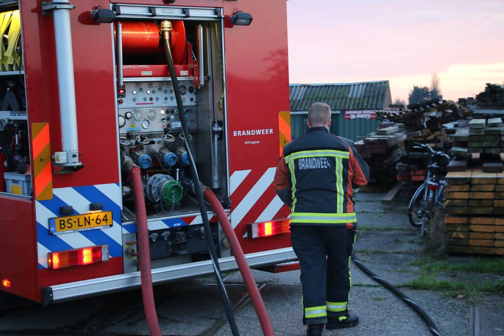 Aggregaat vat opnieuw vlam