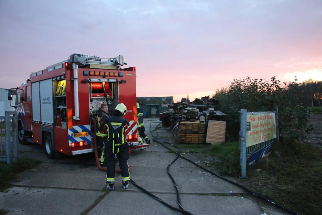 Aggregaat vat opnieuw vlam