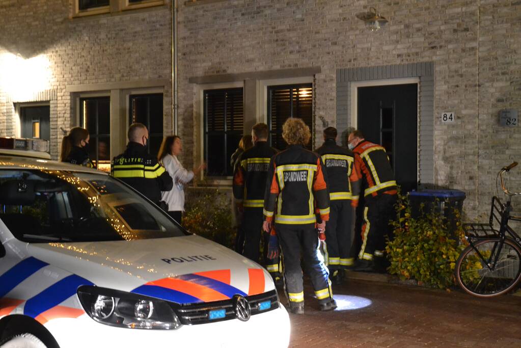 Bewoner buitengesloten van woning