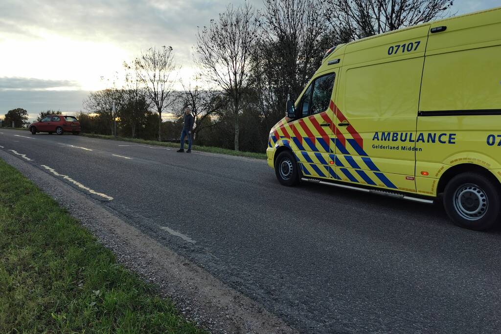 Flinke schade door botsing tussen fiets en personenvoertuig