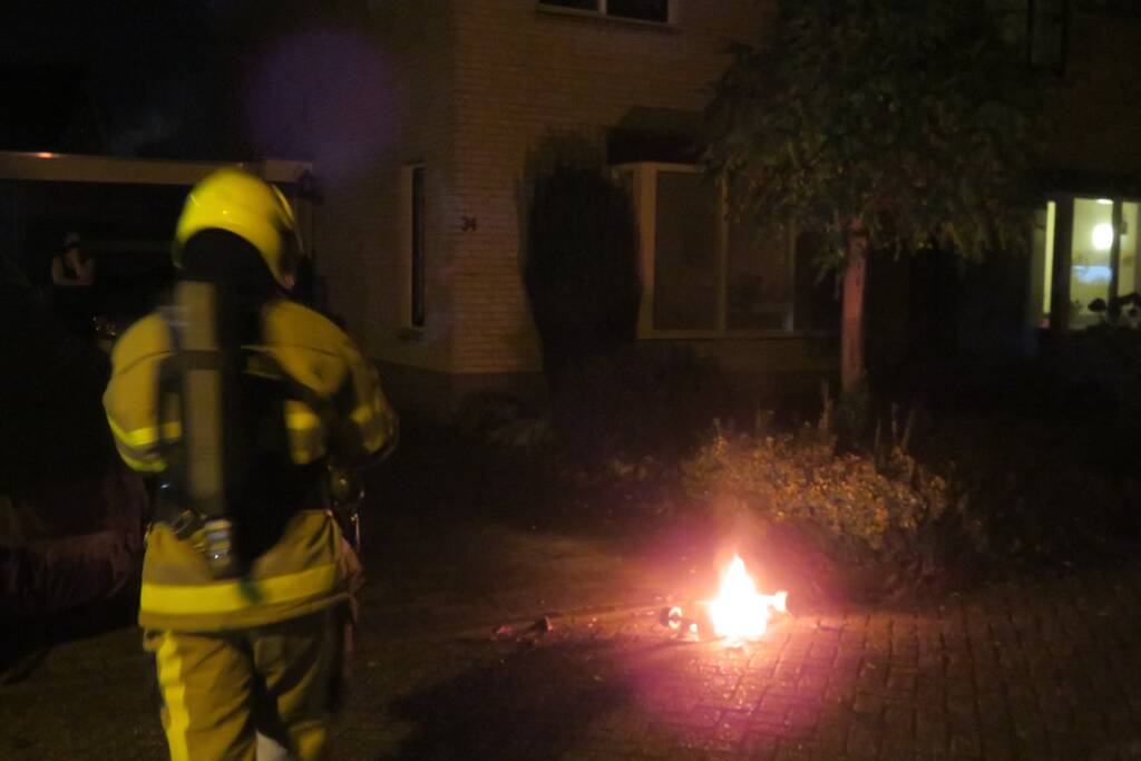 Elektrische skateboard gaat in vlammen op