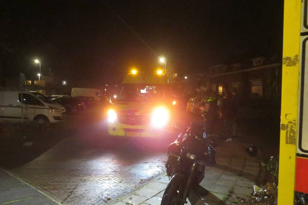 Persoon aangehouden na eenzijdig motorongeval