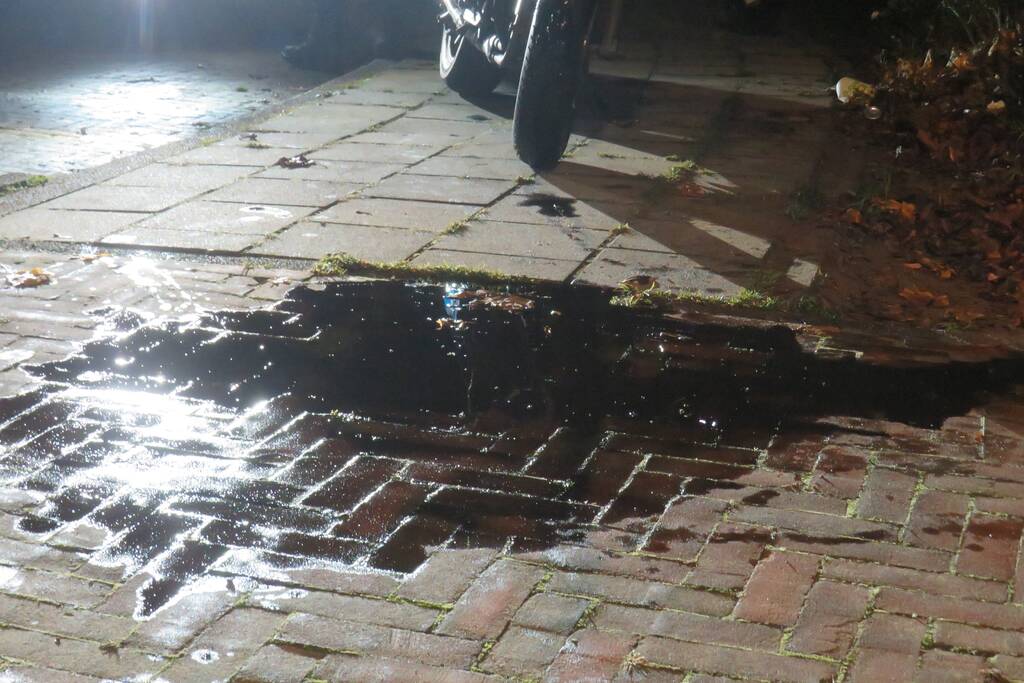 Persoon aangehouden na eenzijdig motorongeval