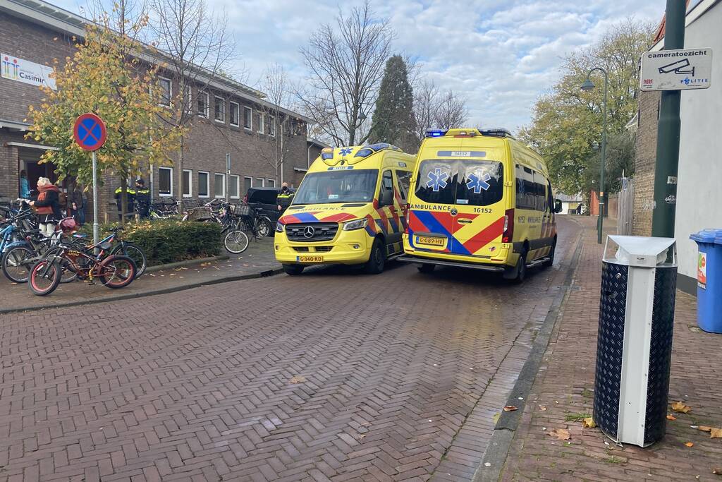 Traumahelikopter ingezet voor incident op Casimirschool