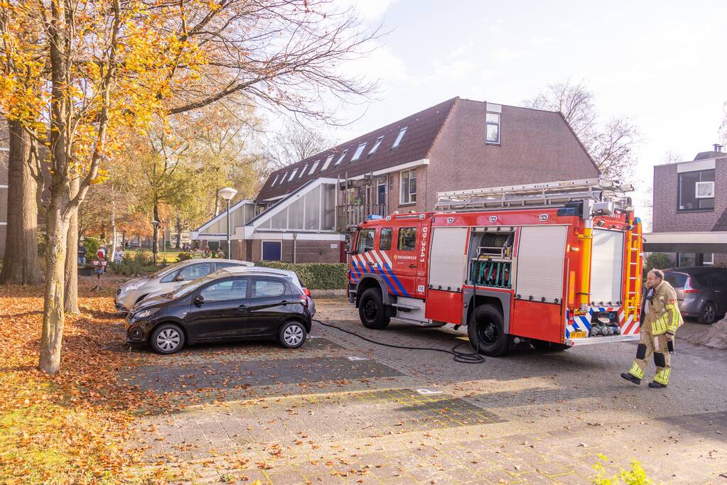 Gasleiding geraakt bij graafwerkzaamheden in tuin