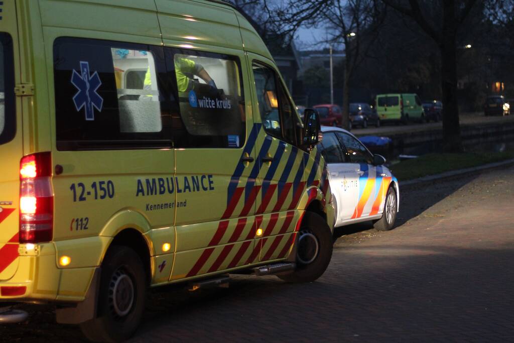 Aanrijding tussen voetganger en personenauto