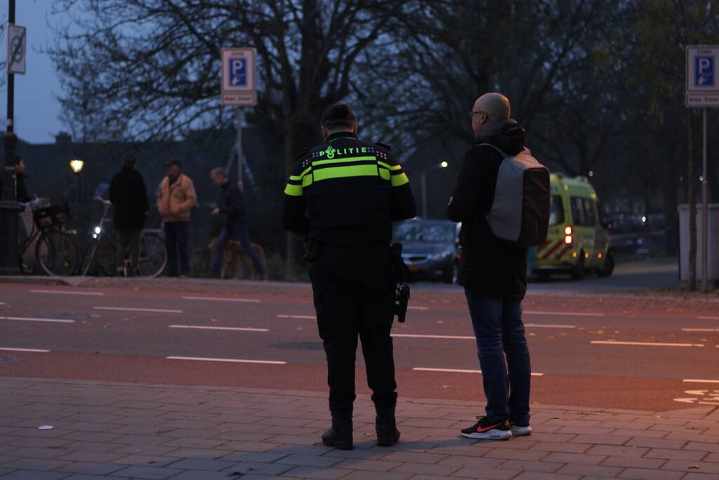 Aanrijding tussen voetganger en personenauto