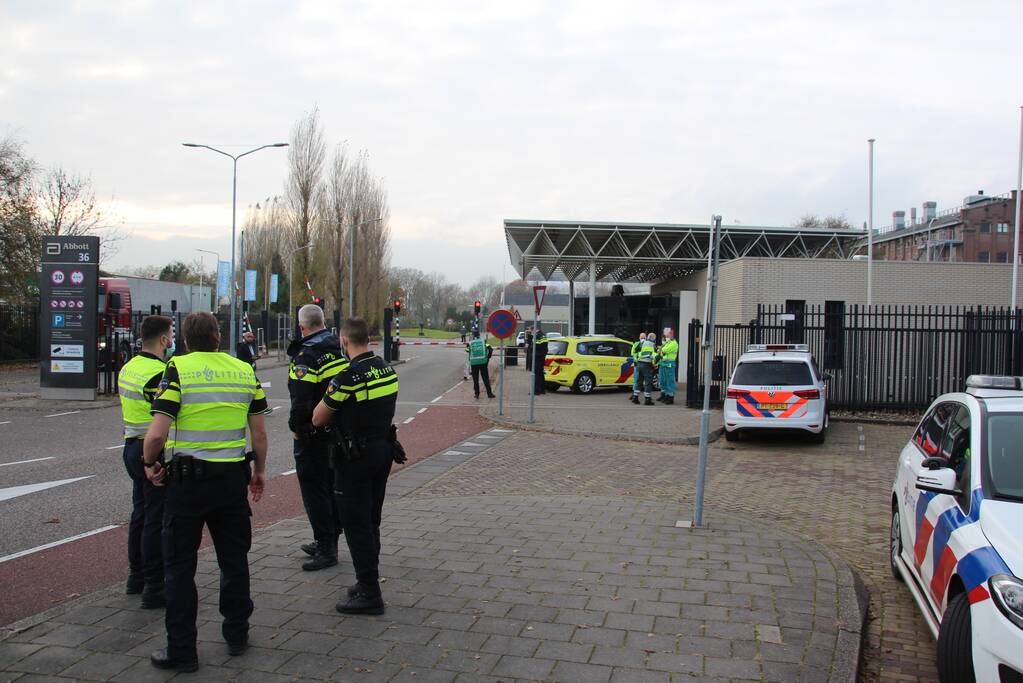 Brand bij farmaceutisch bedrijf Abbott