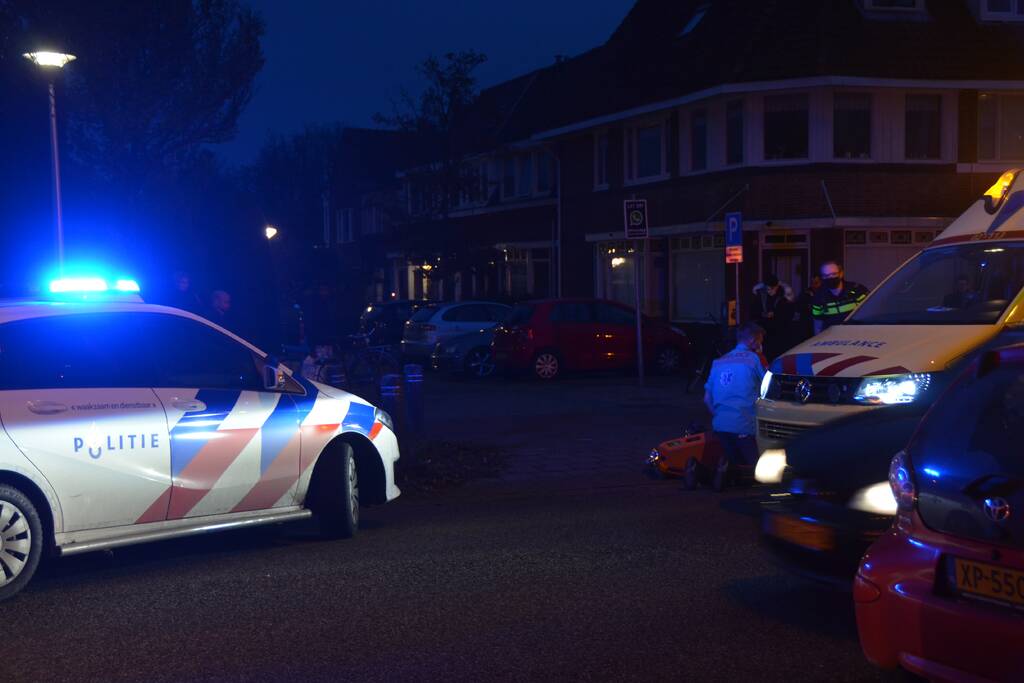 Automobilist rijdt door na aanrijding met fietser