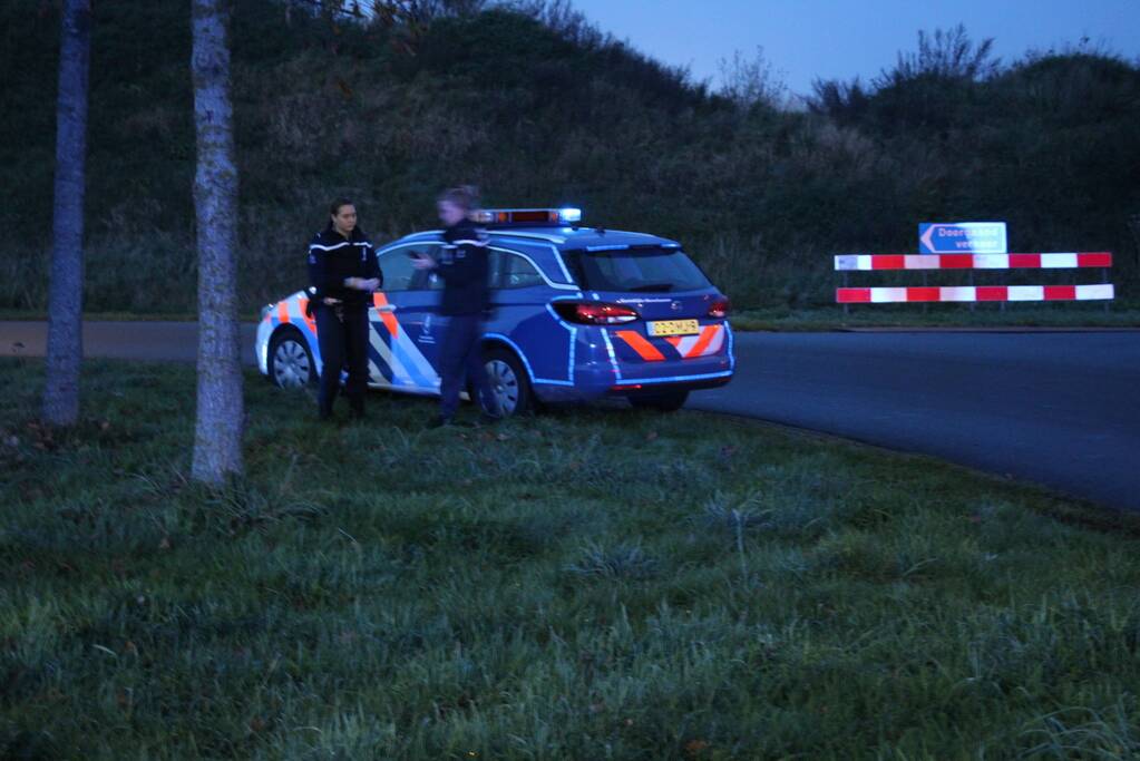 Schade na aanrijding tussen meerdere voertuigen