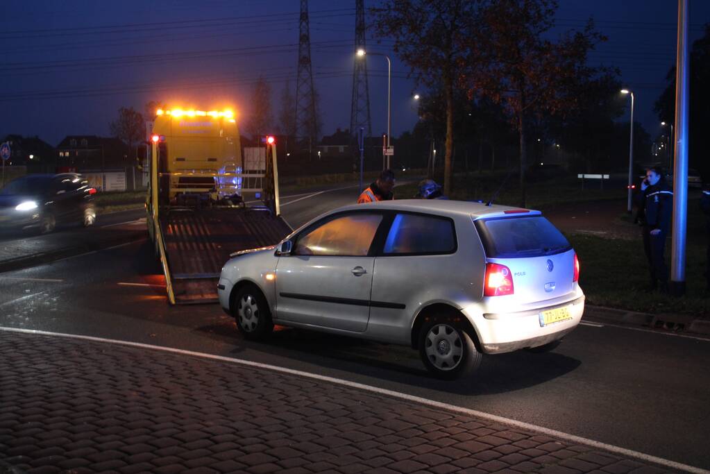 Schade na aanrijding tussen meerdere voertuigen