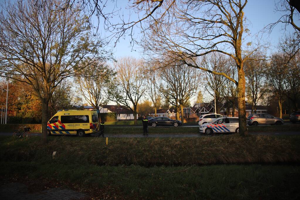 Traumahelikopter ingezet voor verkeersongeval