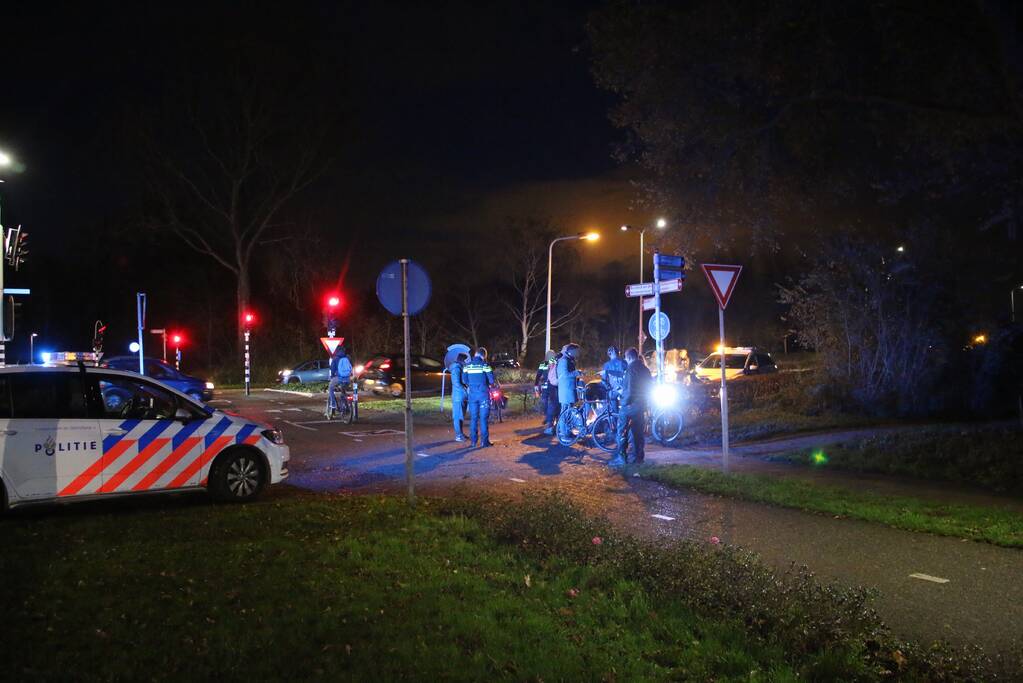 Gewonde bij aanrijding tussen wielrenner en scooter