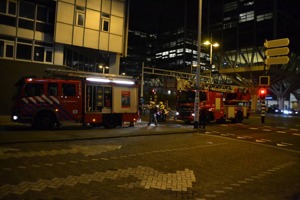 Woningen ontruimd na brandmelding