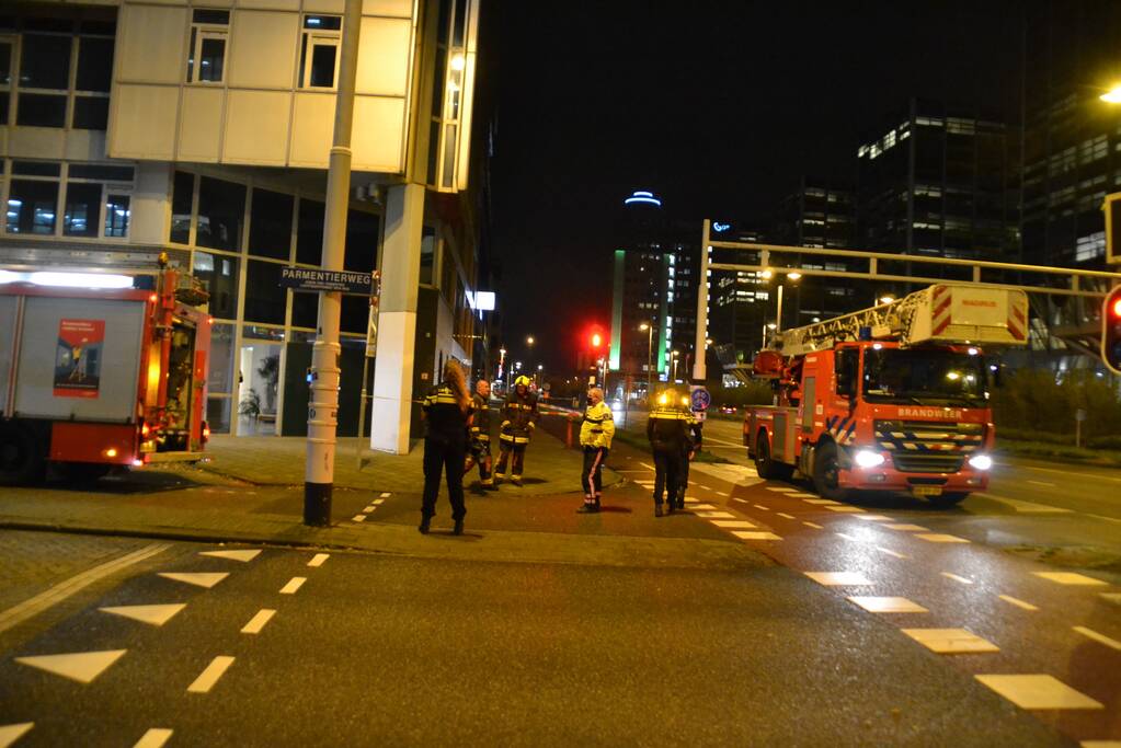 Woningen ontruimd na brandmelding