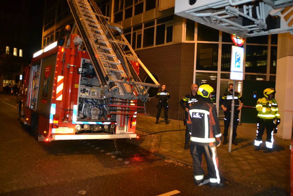 Woningen ontruimd na brandmelding