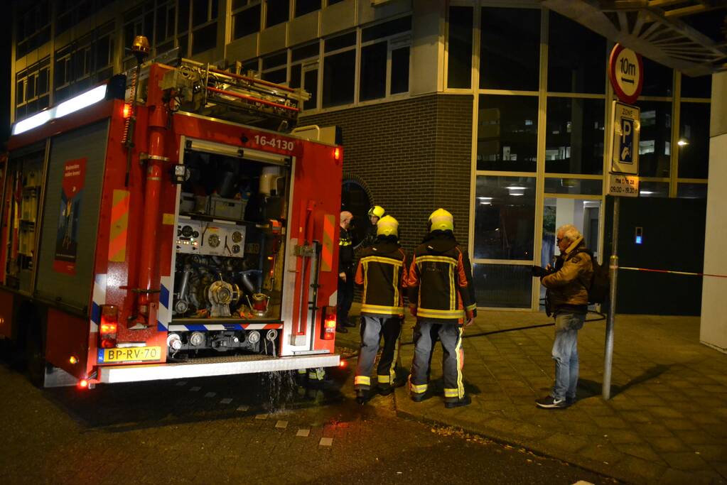 Woningen ontruimd na brandmelding