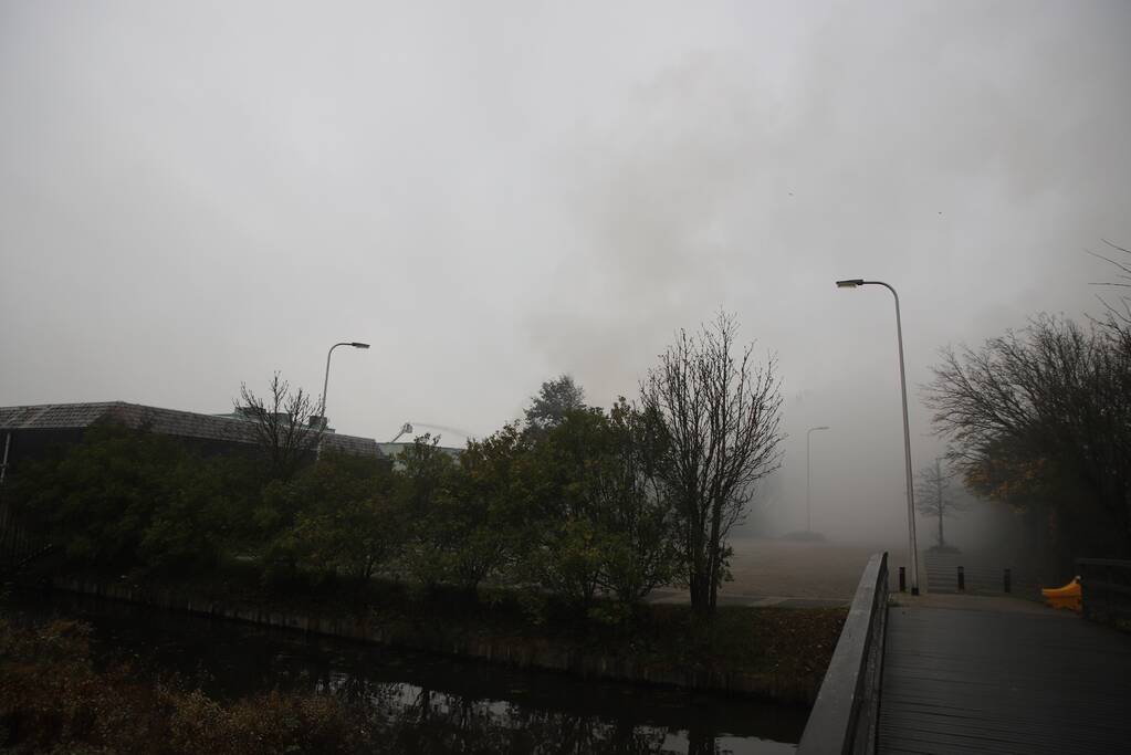 Sporthal Optisport De Schelft verwoest door brand