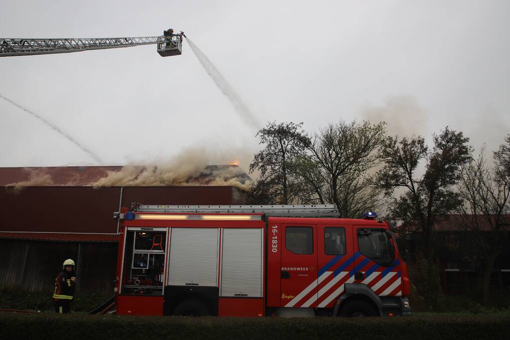 Sporthal Optisport De Schelft verwoest door brand