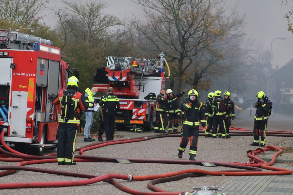 Sporthal Optisport De Schelft verwoest door brand