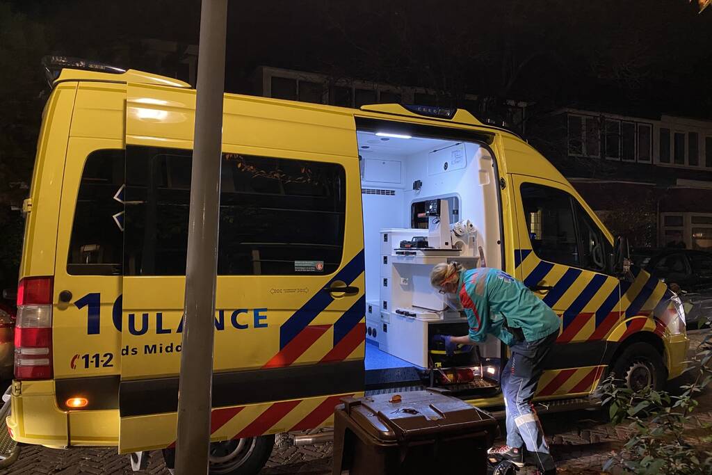 Traumahelikopter landt voor incident in woning