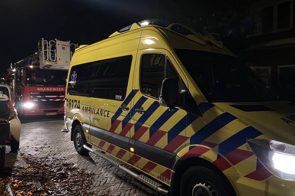 Traumahelikopter landt voor incident in woning
