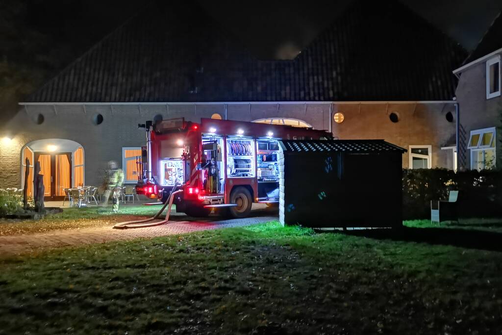 Matras in brand in zorginstelling De Hoge Born