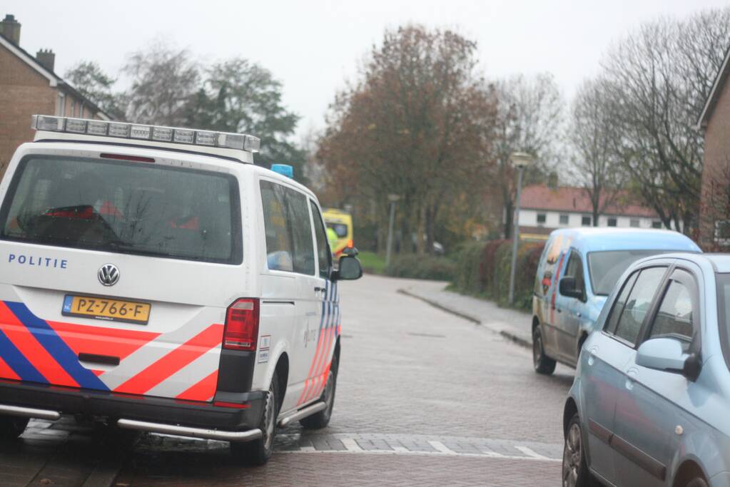 Man overleden bij explosie in schuur