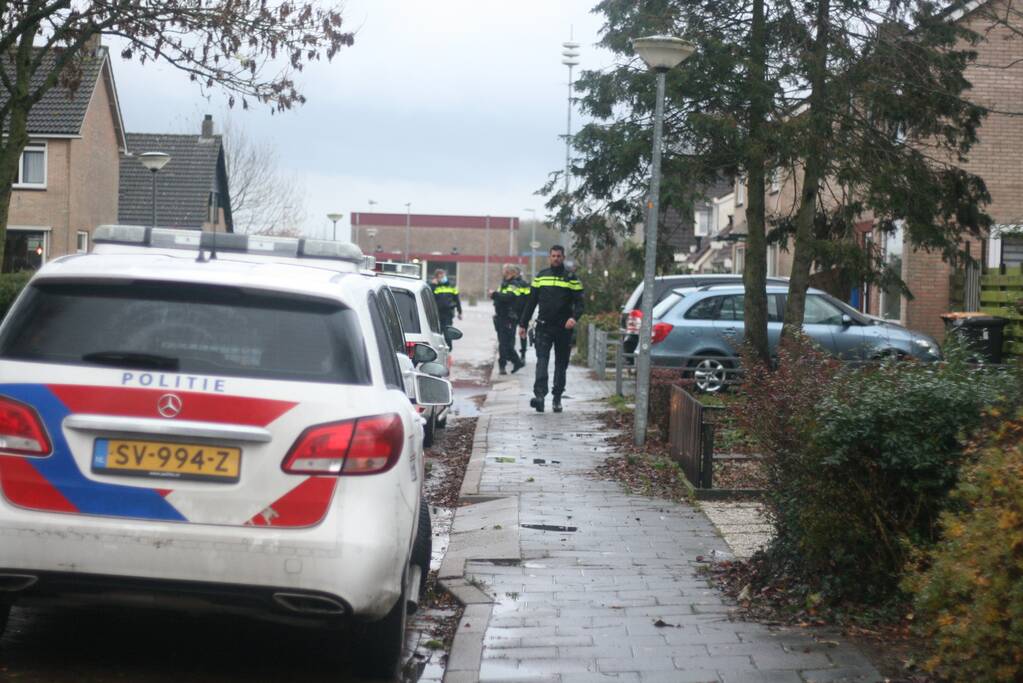 Man overleden bij explosie in schuur