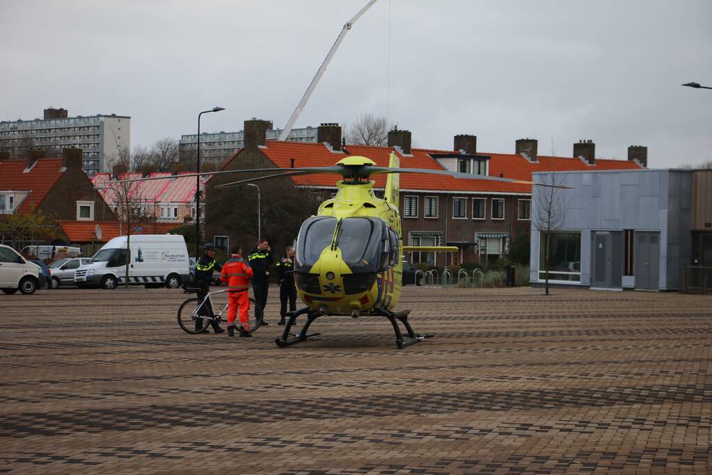 Traumahelikopter ingezet voor incident in woning