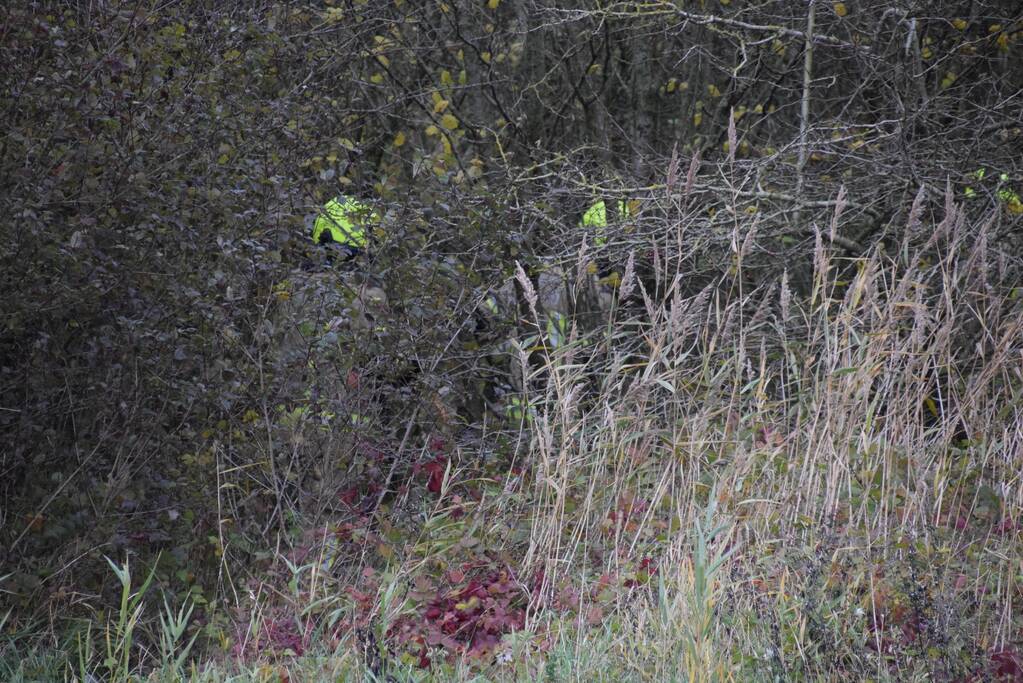 Vermoedelijk afval wietteelt gevonden in natuurgebied