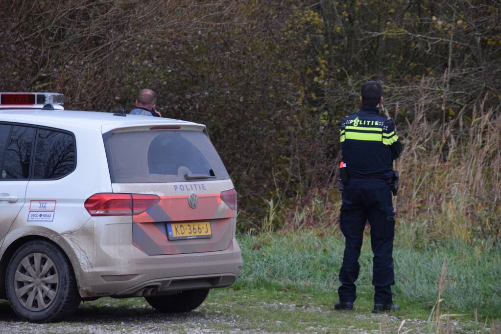 Vermoedelijk afval wietteelt gevonden in natuurgebied