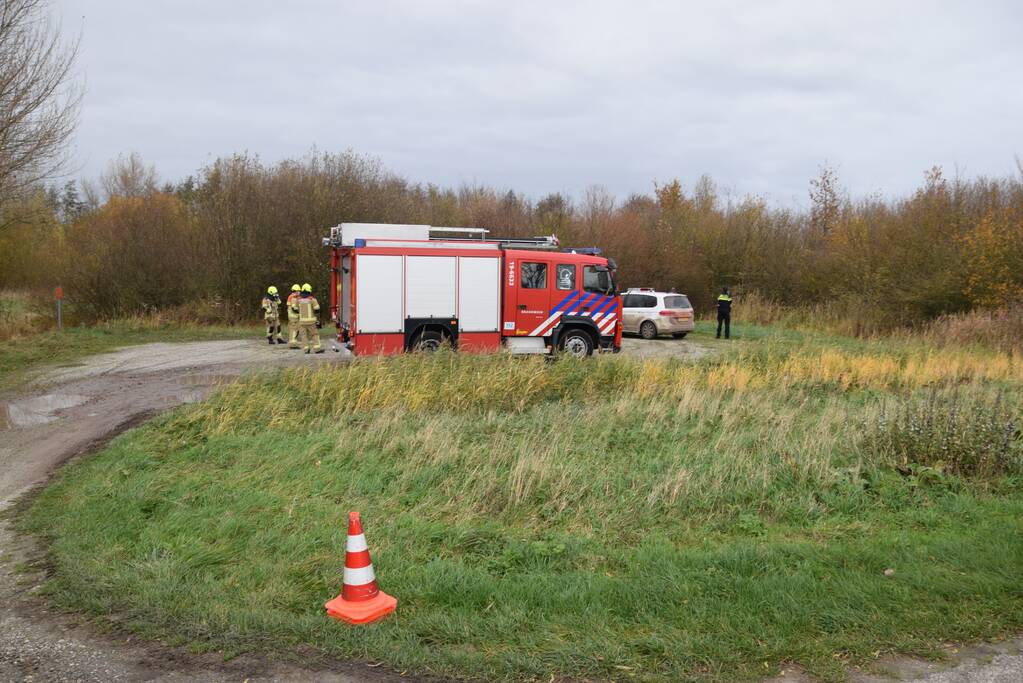 Vermoedelijk afval wietteelt gevonden in natuurgebied