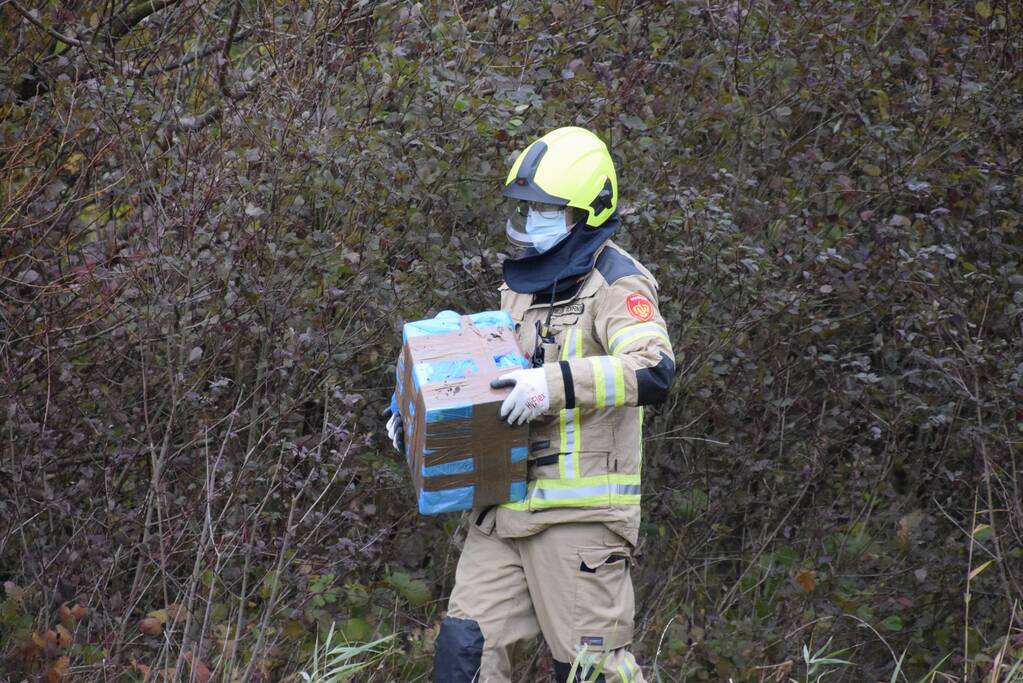Vermoedelijk afval wietteelt gevonden in natuurgebied