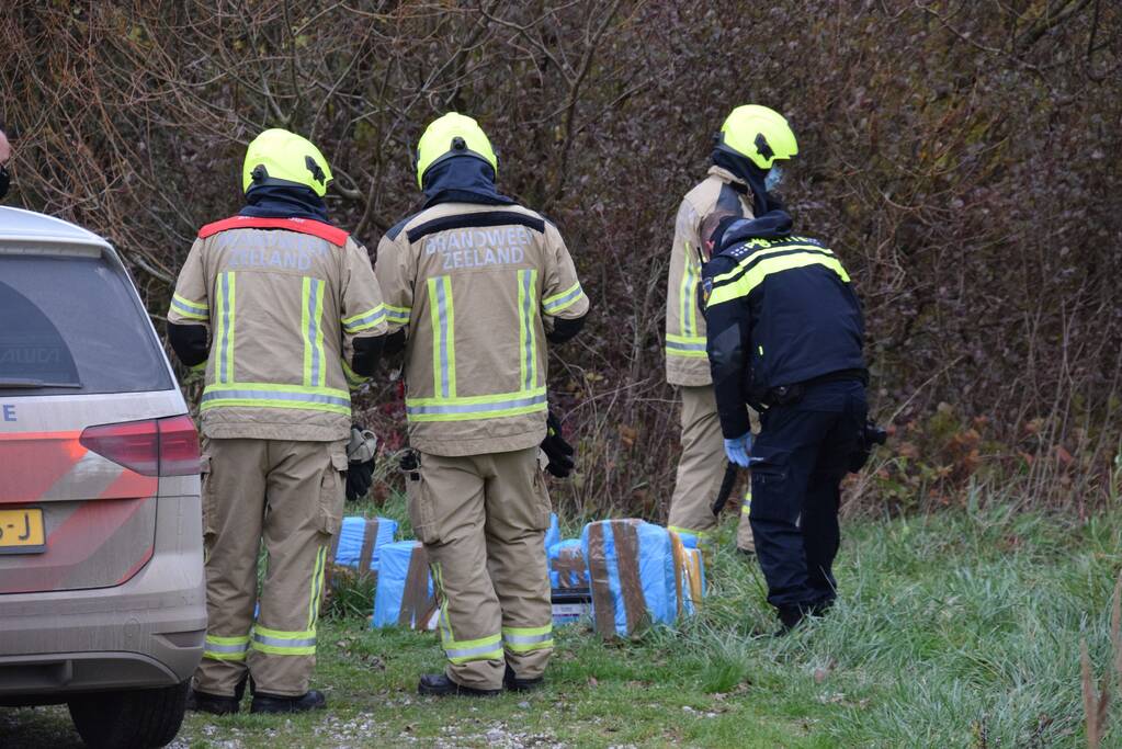 Vermoedelijk afval wietteelt gevonden in natuurgebied