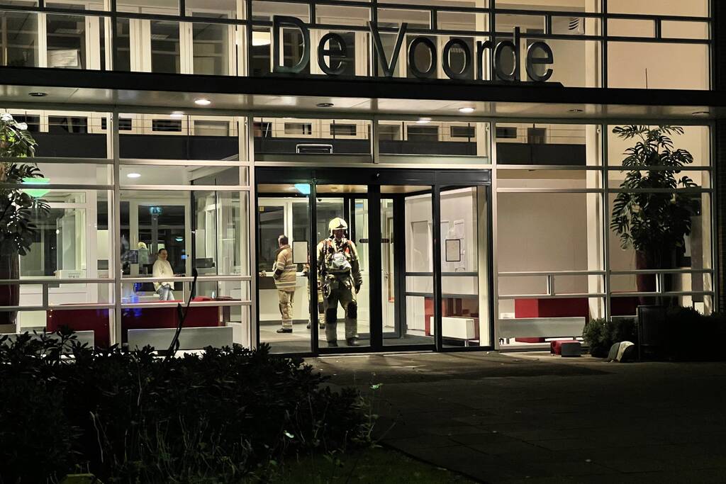 Brand bij Van Der Hoevenkliniek