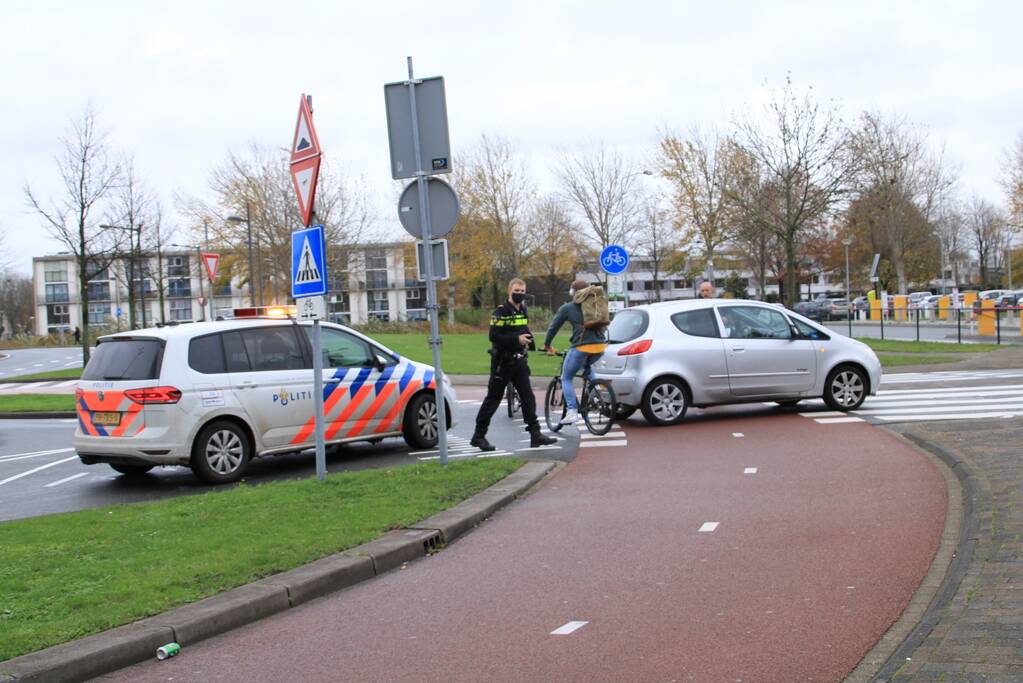 Scooterrijder aangereden bij oversteken