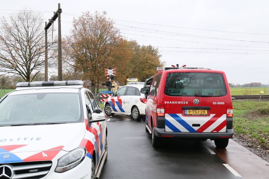 Geen treinverkeer na aanrijding op spoorwegovergang