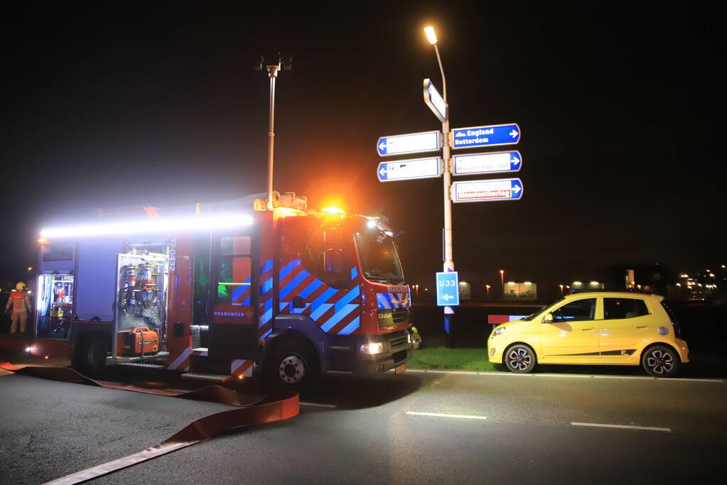 Grote brand verwoest kringloopwinkel