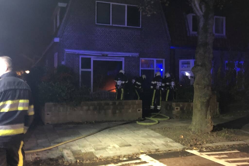 Flinke brand in woning